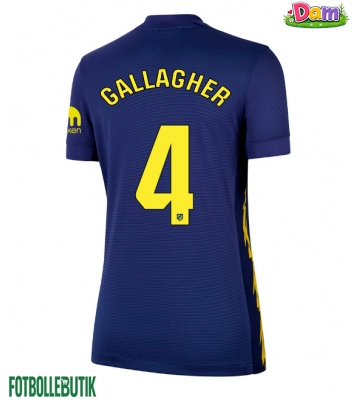 Atletico Madrid Conor Gallagher #4 Bortatröja Kvinnor 2025-26 Kortärmad